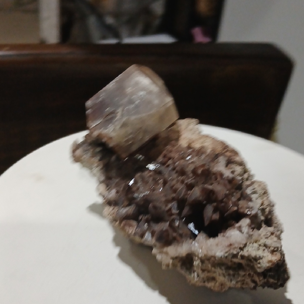 Natural SMOKEY QUARTZ  Crystal Cluster
